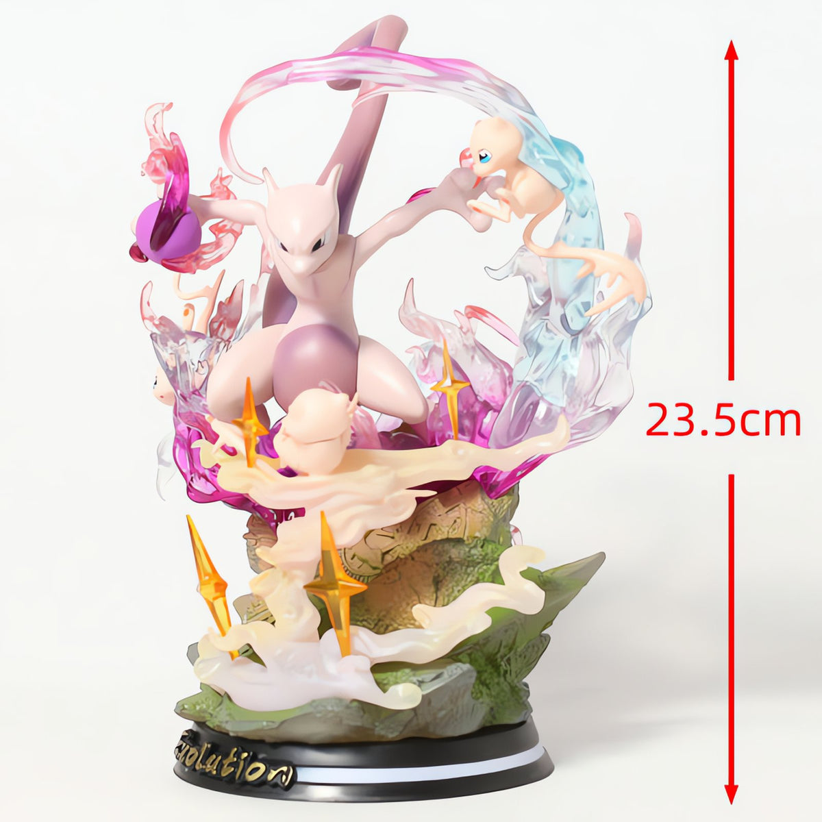 Mewtwo and Mew evolution statue, 23-24cm – photo 8
