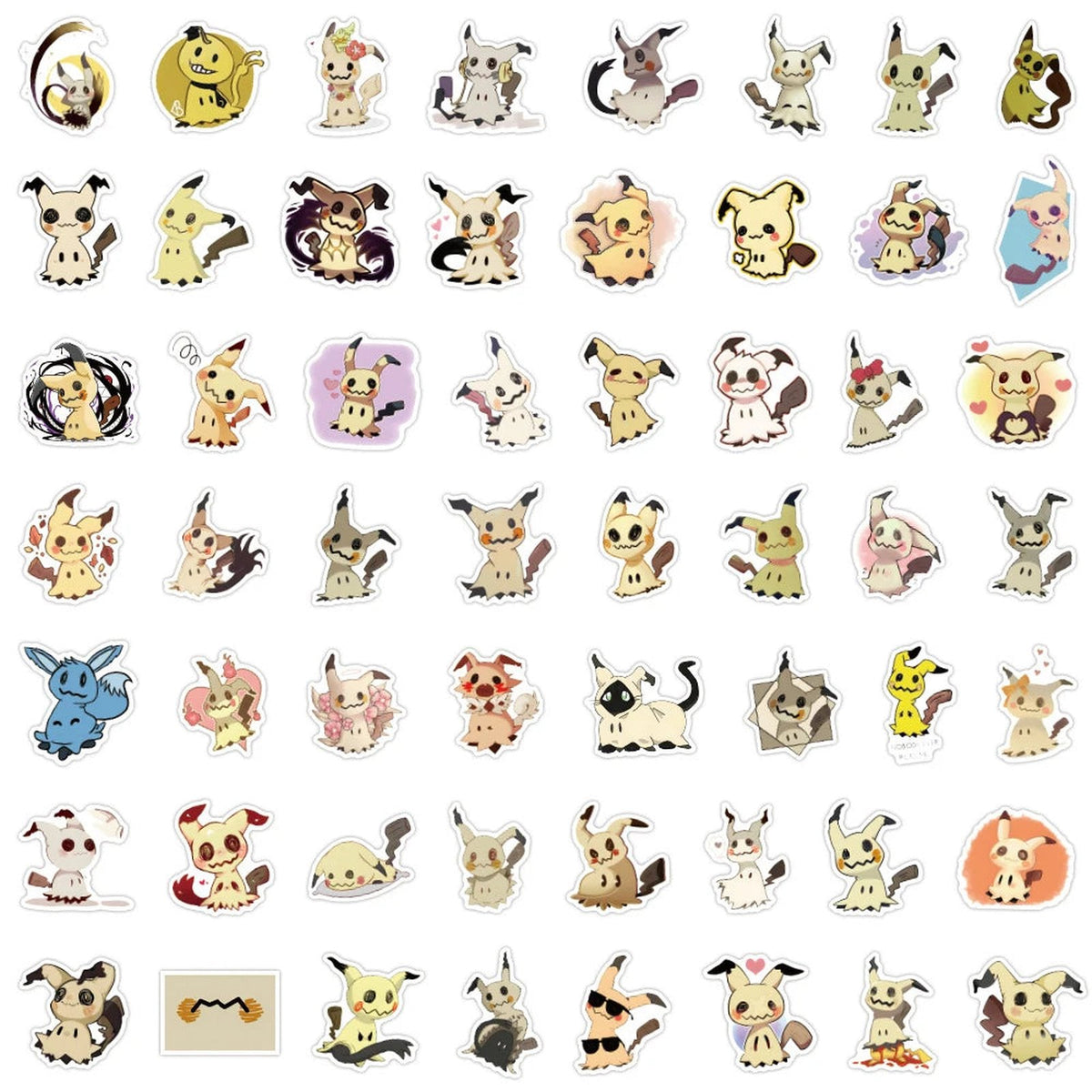 Mimikyu Pokémon stickers – photo 4