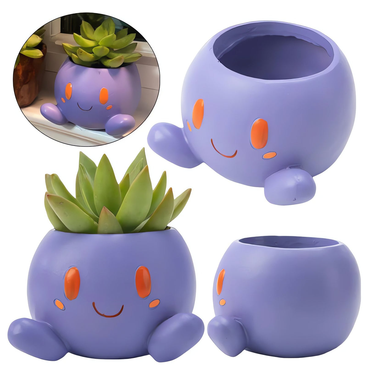 Oddish plant pot