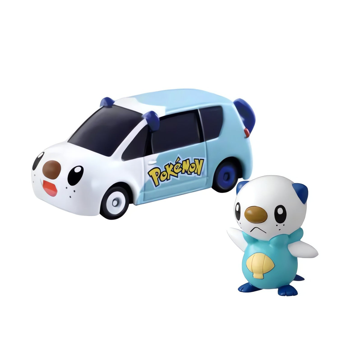 Oshawott figure and toy car set