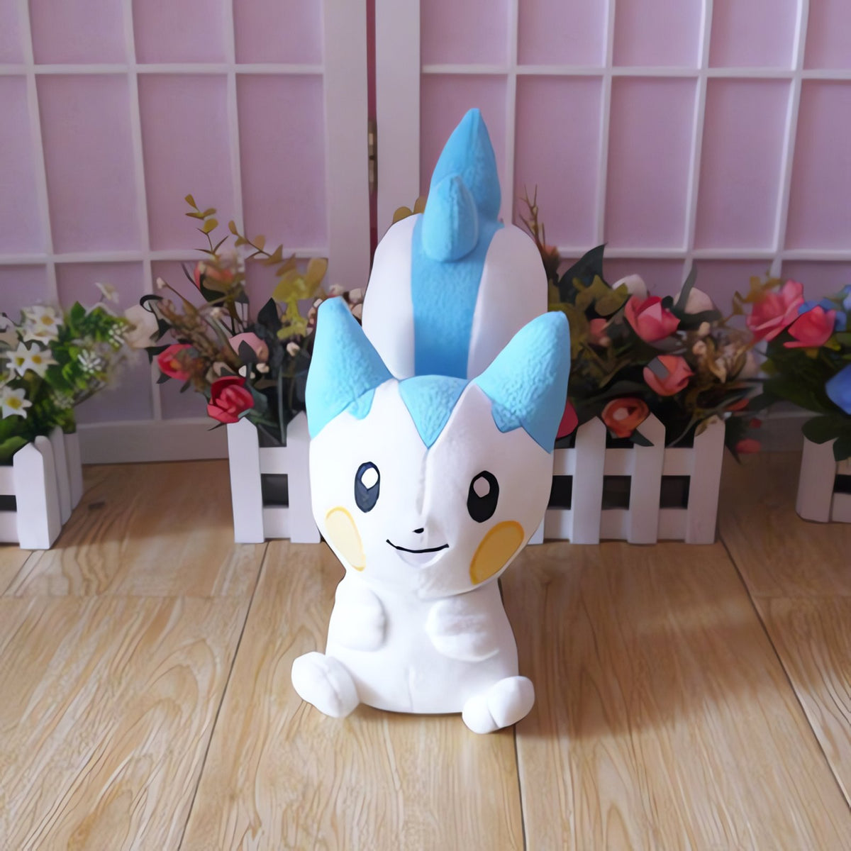 Pachirisu plush toy, 30cm – Pachirisu, Mouth Closed