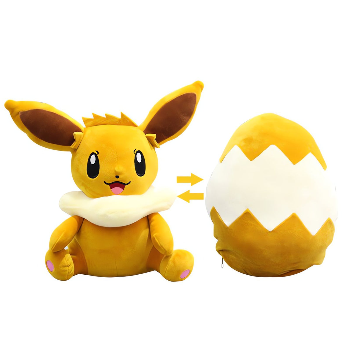 Pichu transforming egg plush toy, 30cm – Eevee