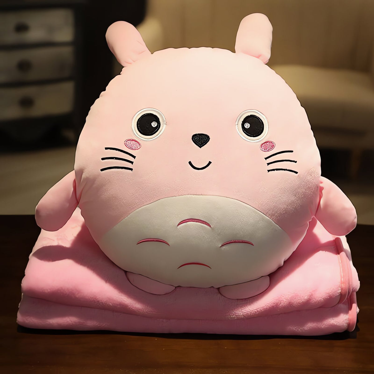 Pikachu 3D plush cushion, 35 x 35cm – Pokémon 1