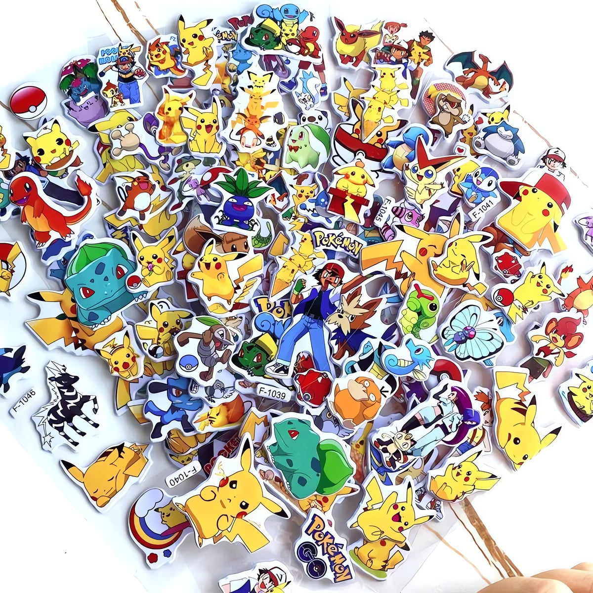 Pikachu 3D sticker sheets – photo 2