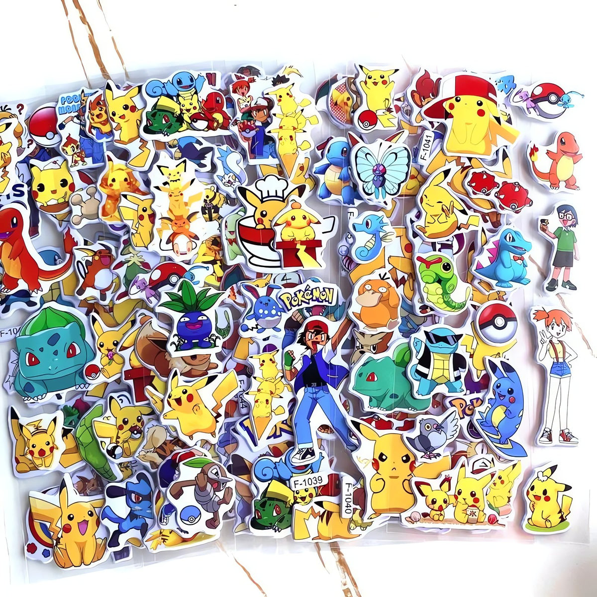 Pikachu 3D sticker sheets – photo 3