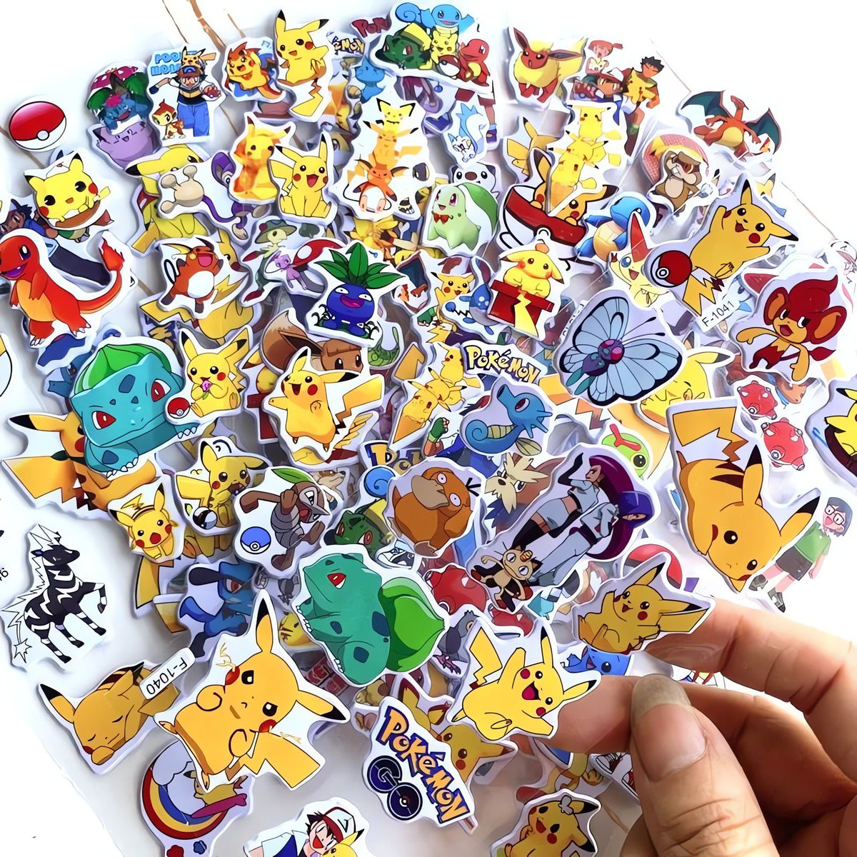 Pikachu 3D sticker sheets – photo 4