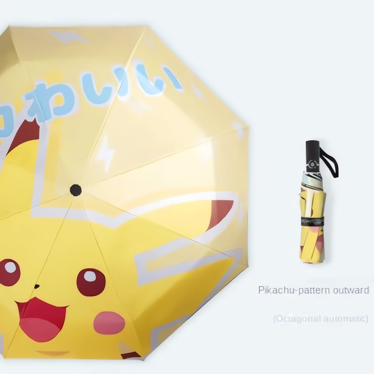 Pikachu automatic umbrella – photo 4