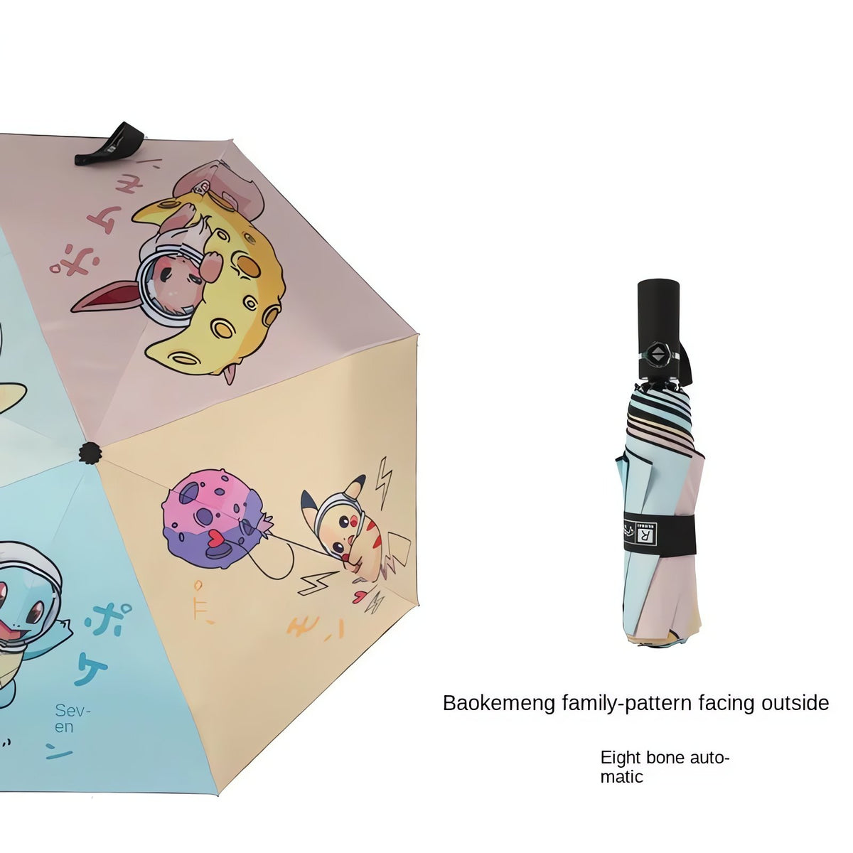 Pikachu automatic umbrella – photo 6