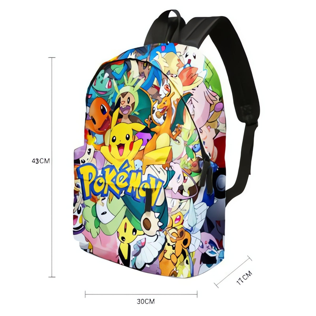 Pikachu backpack with matching pencil case – photo 2