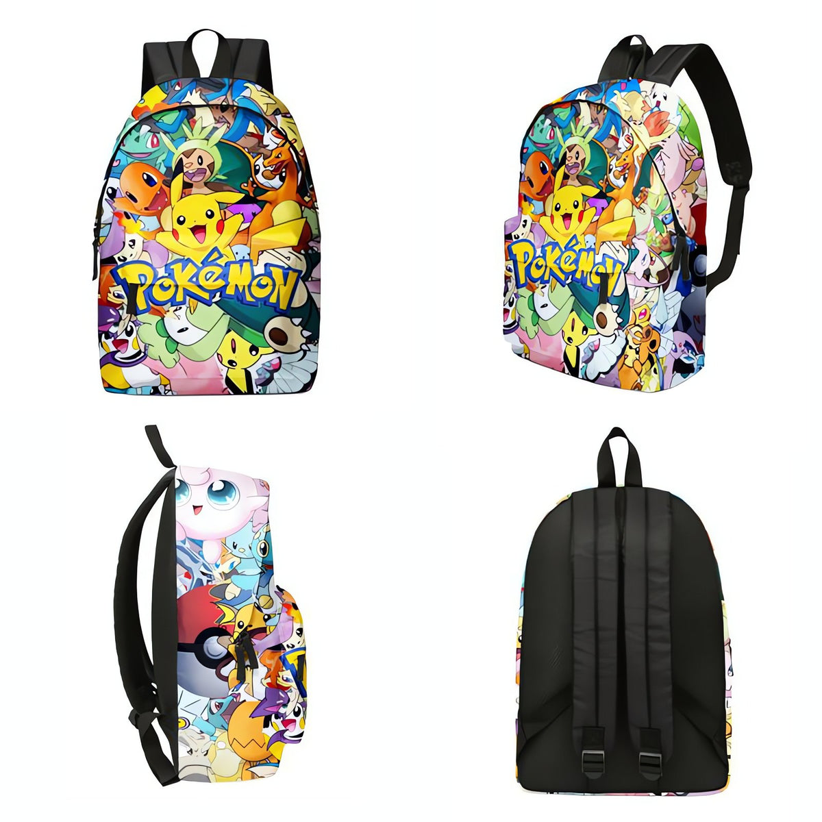 Pikachu backpack with matching pencil case – photo 3