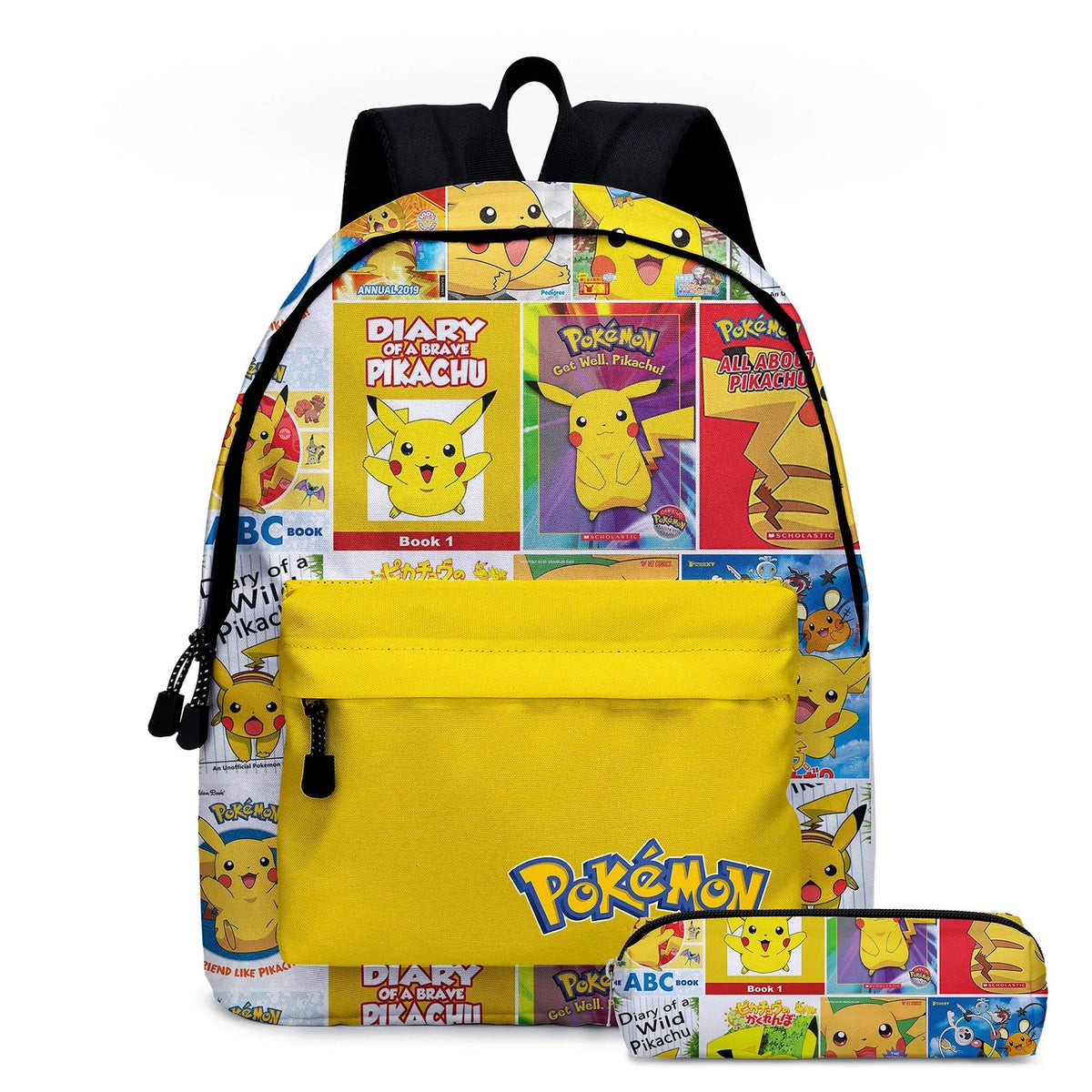 Pikachu backpack with matching pencil case – 8