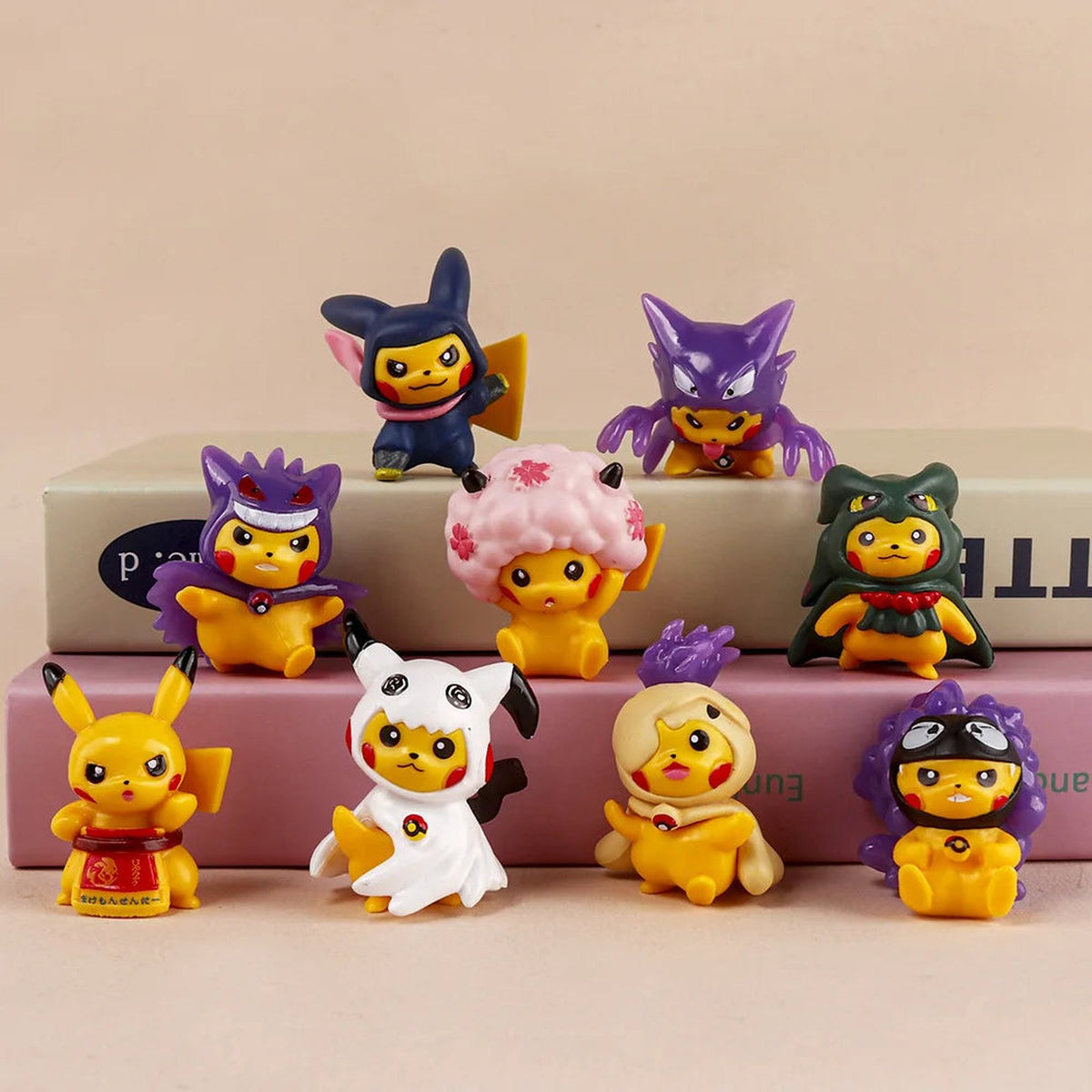 Set of nine Pikachu cosplay figures – photo 4