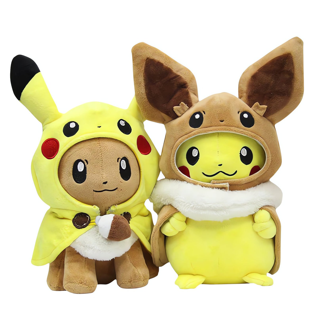 Pikachu cosplay plush toy, 25cm