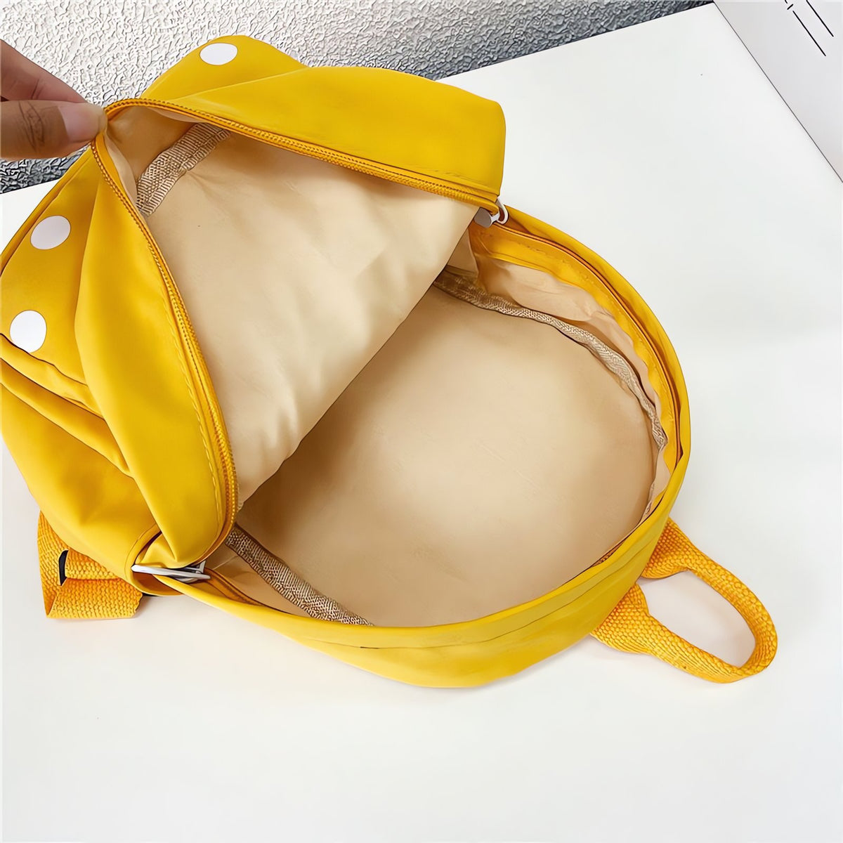 Pikachu backpack with dot design – photo 6