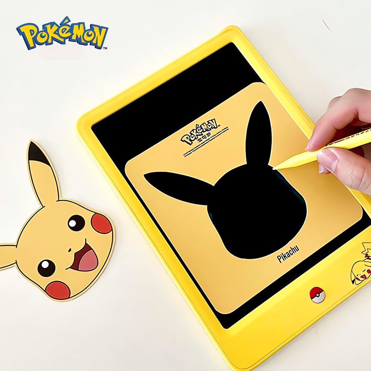 Pikachu electronic drawing tablet with tracing templates – photo 2