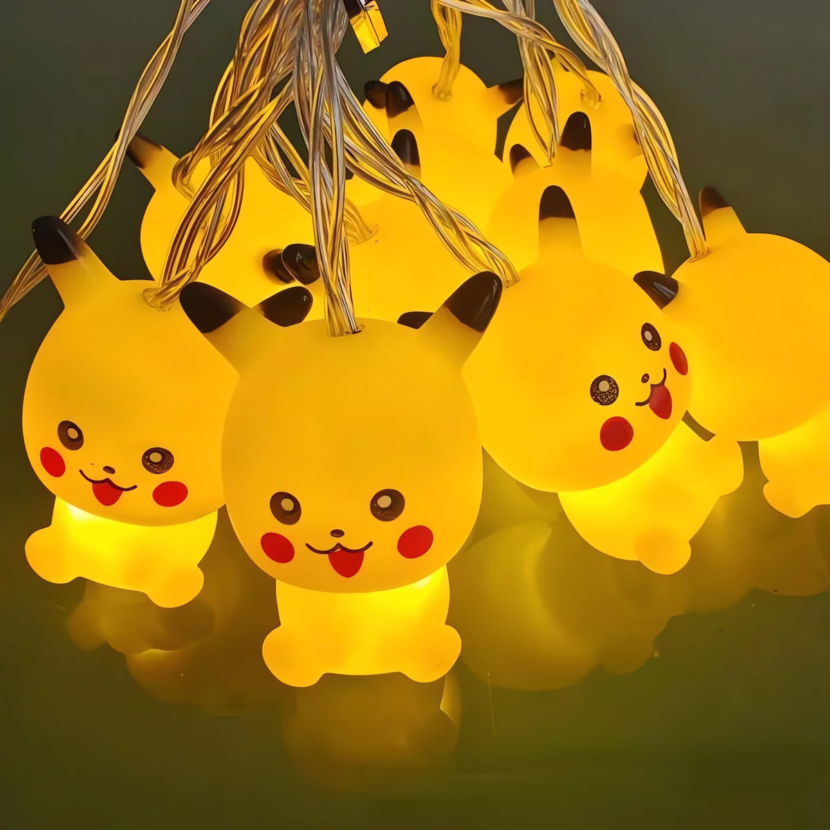 Pikachu fairy lights, 1.5m string
