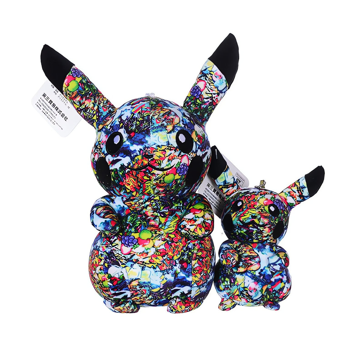 Pikachu graffiti plush toy – photo 2