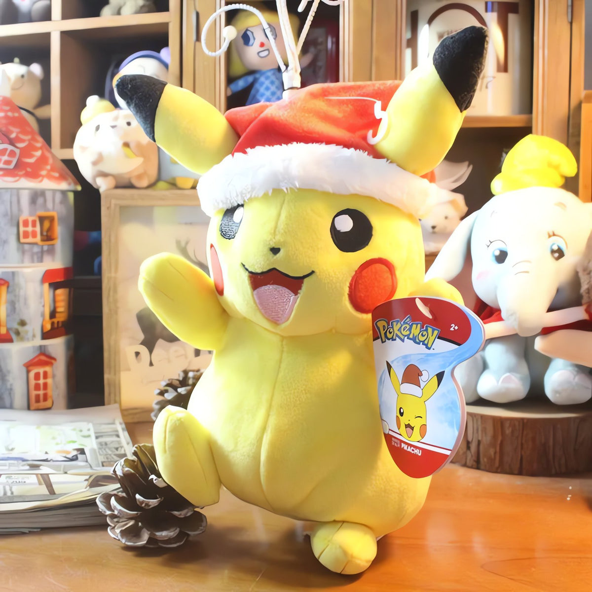 Pikachu Halloween plush toy with pumpkin – photo 2