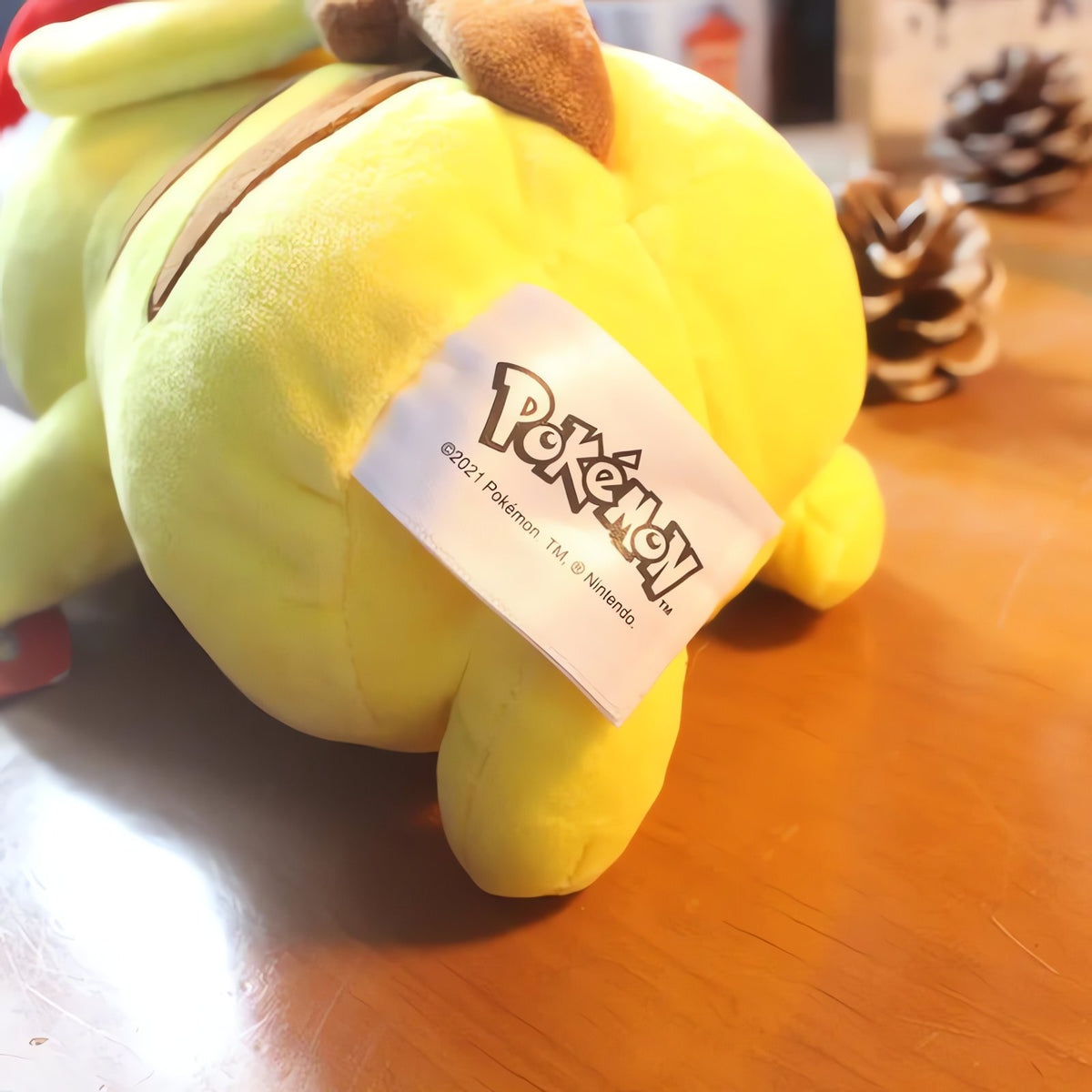 Pikachu Halloween plush toy with pumpkin – photo 4