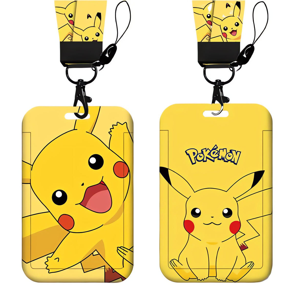 Pikachu ID badge with lanyard – photo 2