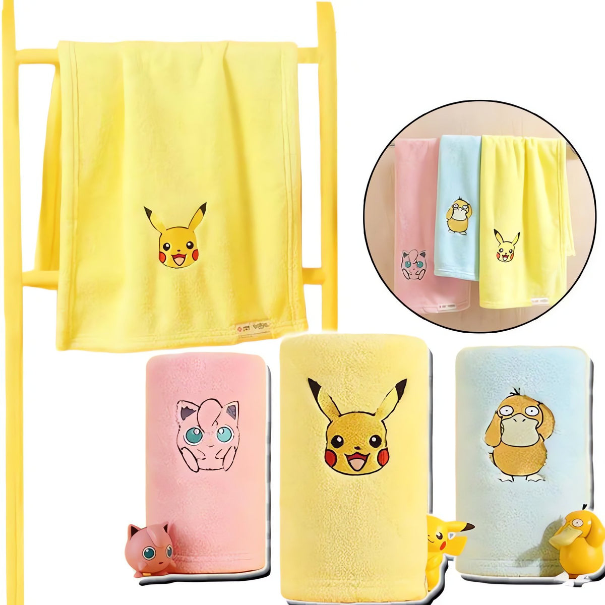 Pokémon hand towel, 72x34cm – photo 5