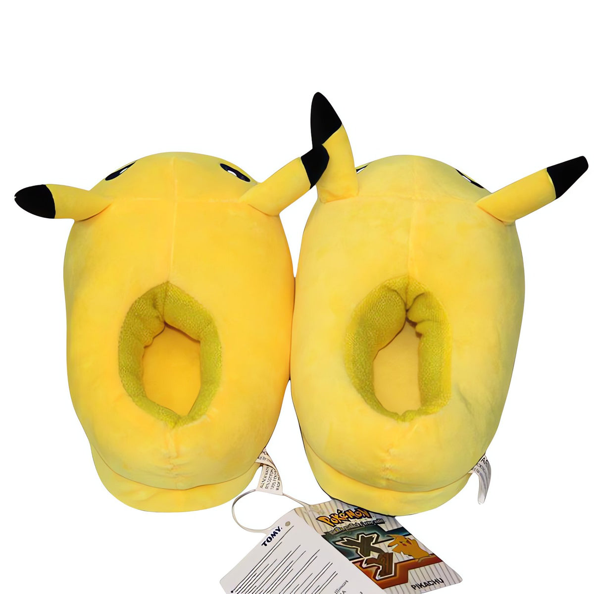 Pikachu plush slippers for kids – photo 3