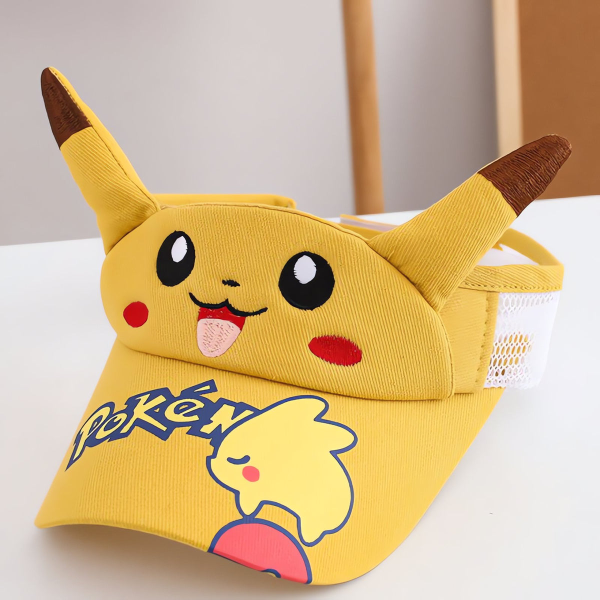 Pikachu kids' sun cap – Yellow