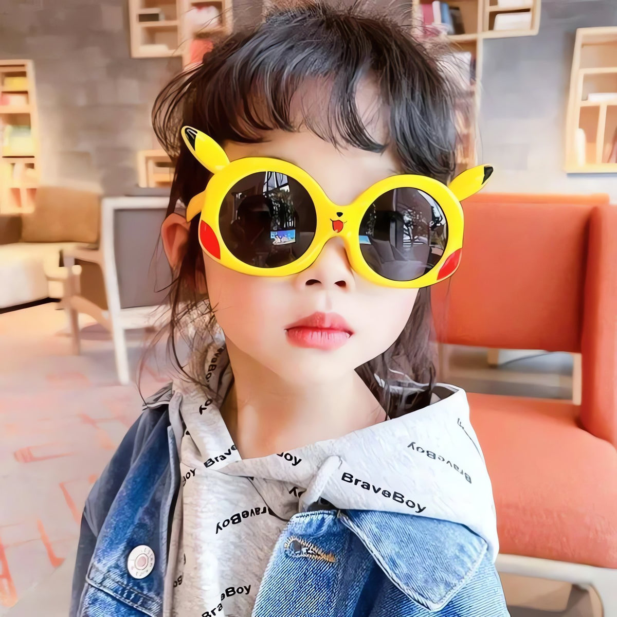 Pikachu sunglasses for kids – photo 3