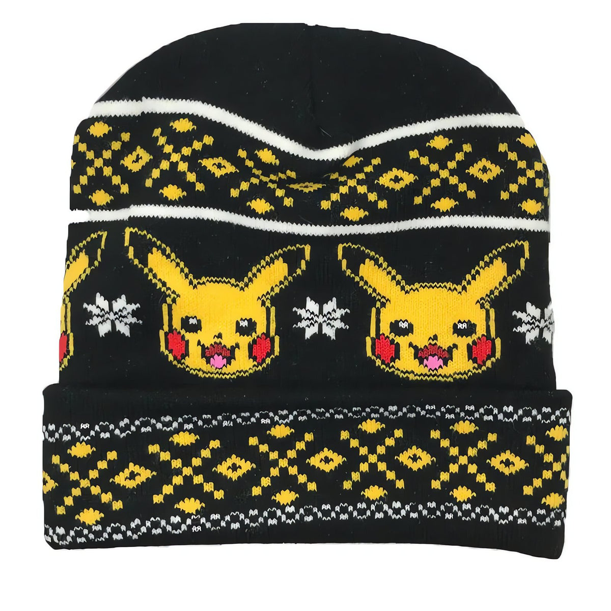 Pikachu knitted winter hat