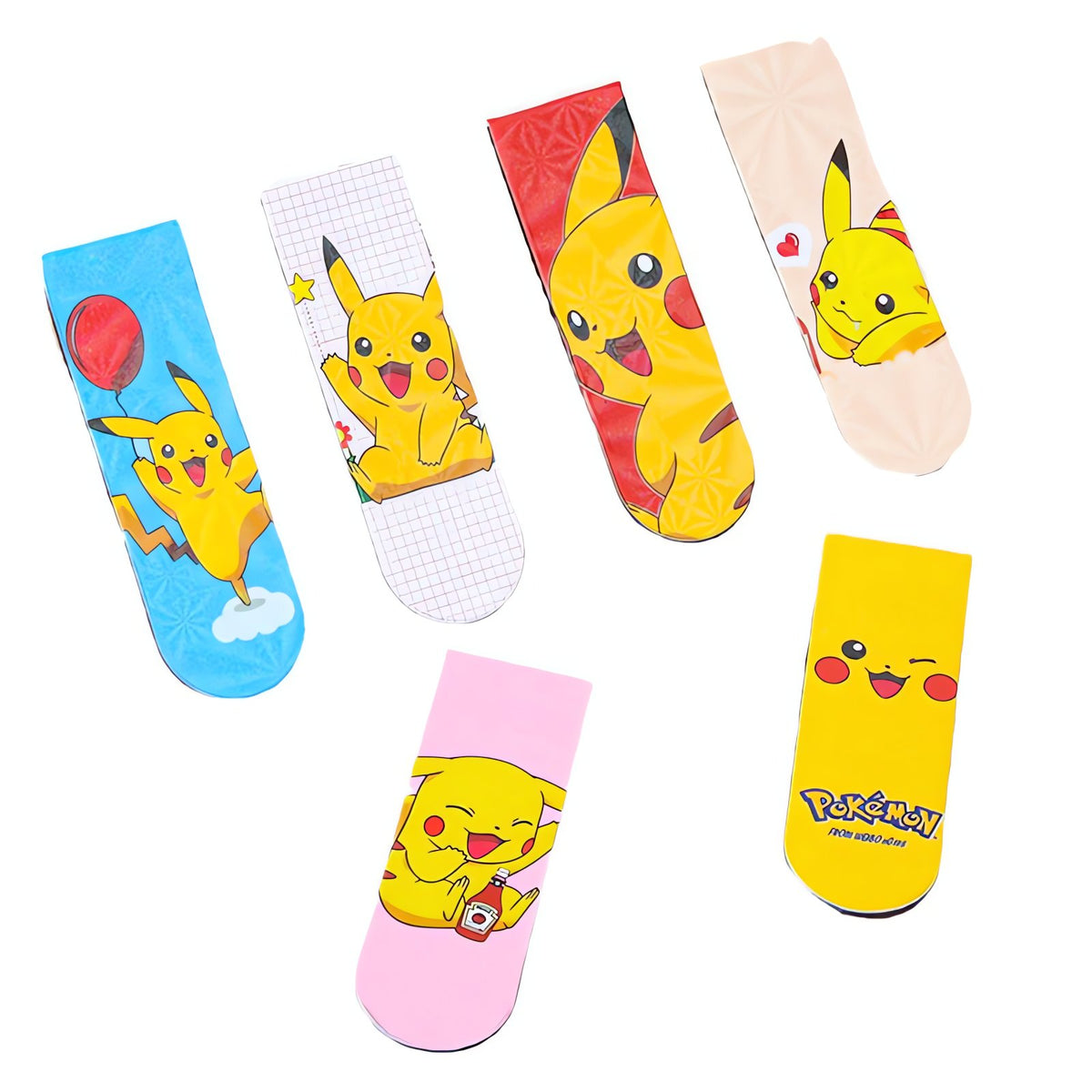 Pikachu magnetic bookmarks