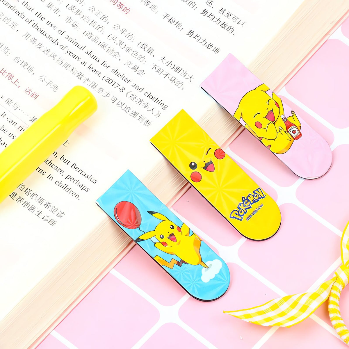 Pikachu magnetic bookmarks – photo 8