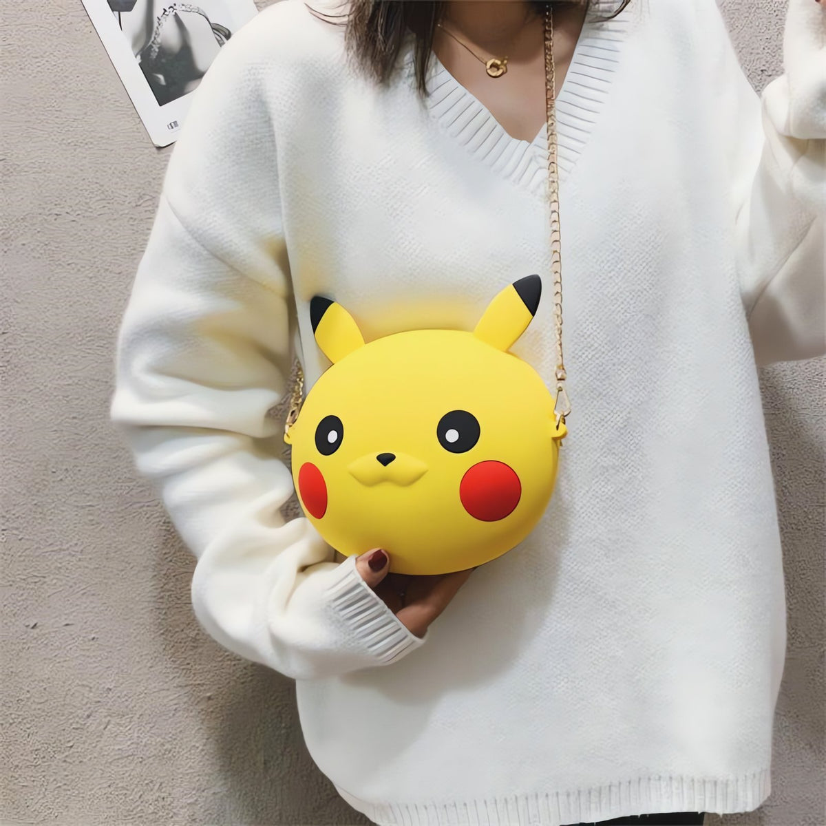 Pikachu messenger bag handbag – photo 5