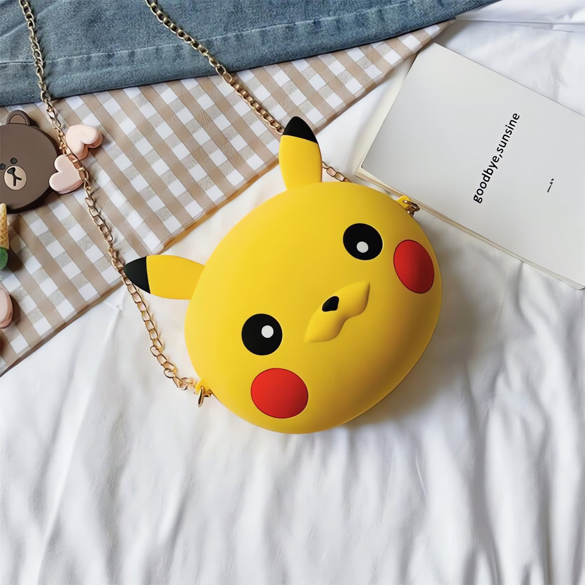 Pikachu messenger bag handbag – Pikachu B Chain