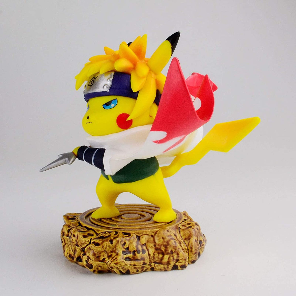 Pikachu figure dressed as Minato Namikaze, 10cm – photo 4