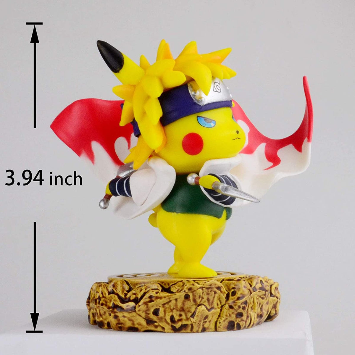 Pikachu figure dressed as Minato Namikaze, 10cm – photo 5