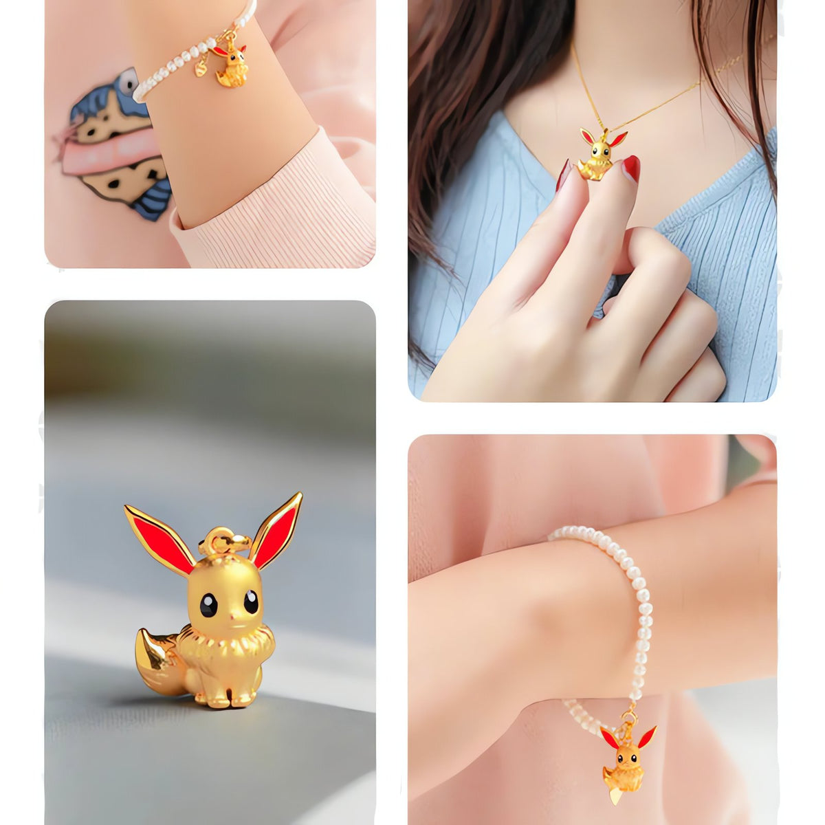 Pikachu necklace and ring jewellery – photo 11