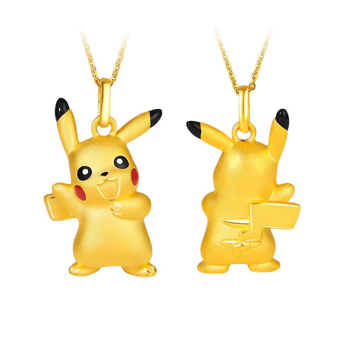 Pikachu necklace and ring jewellery – photo 3