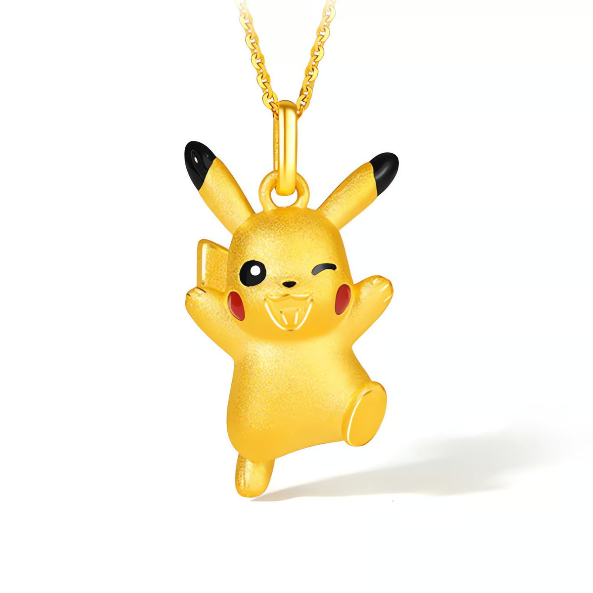 Pikachu necklace and ring jewellery – Pikachu A