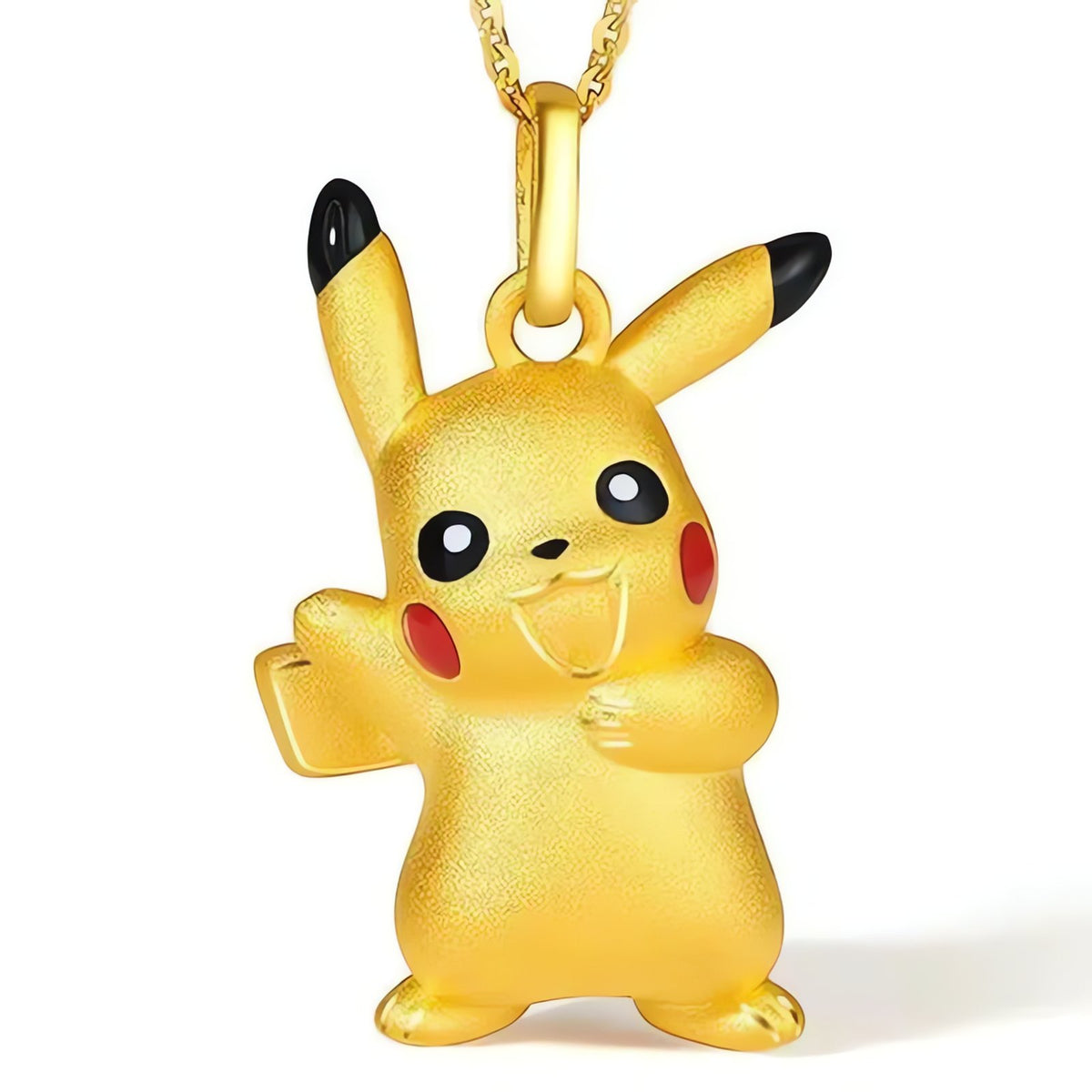 Pikachu necklace and ring jewellery – Pikachu C