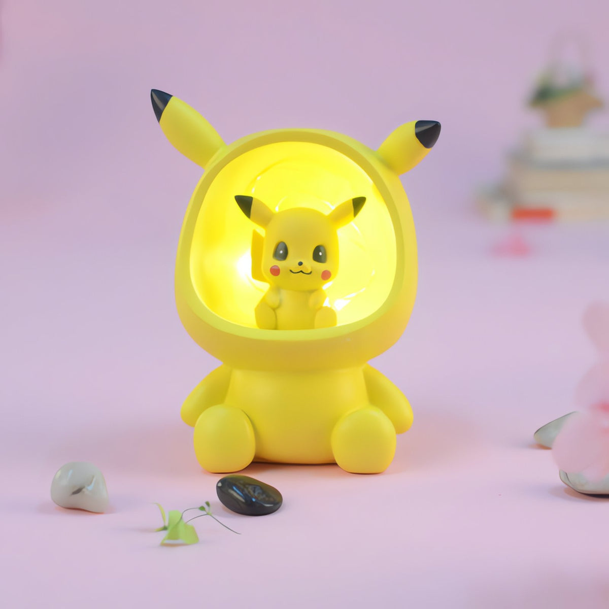 Pikachu night light with a smaller Pikachu inside – Design 2