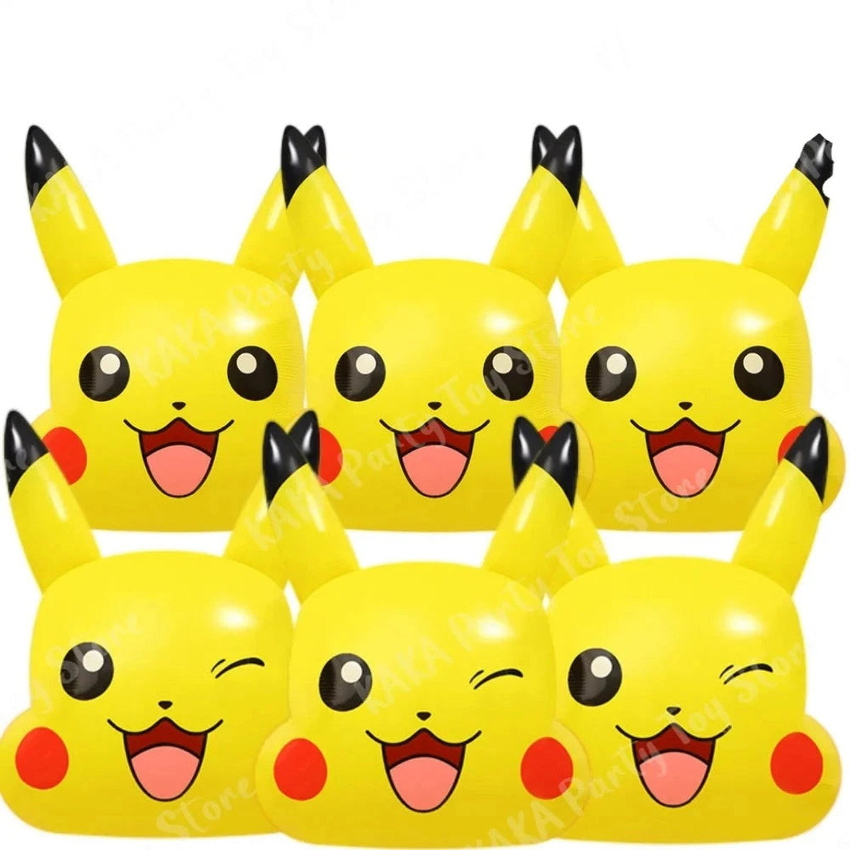 Pikachu party balloons – 6 pieces