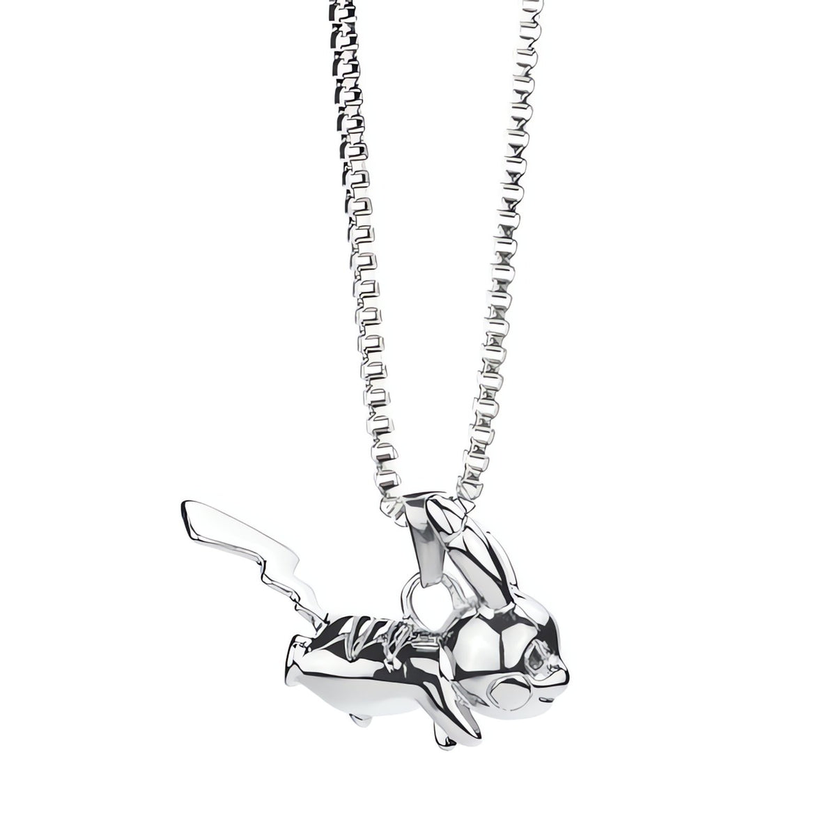 Gold Pikachu pendant necklace – Pikachu Silver