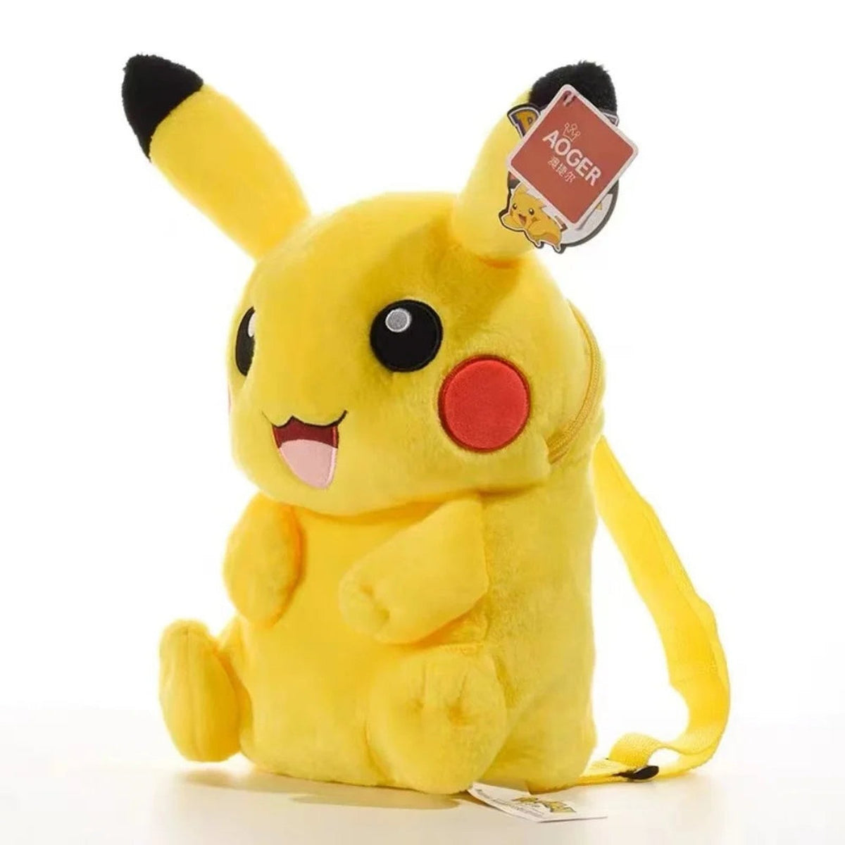 Pikachu plush backpack