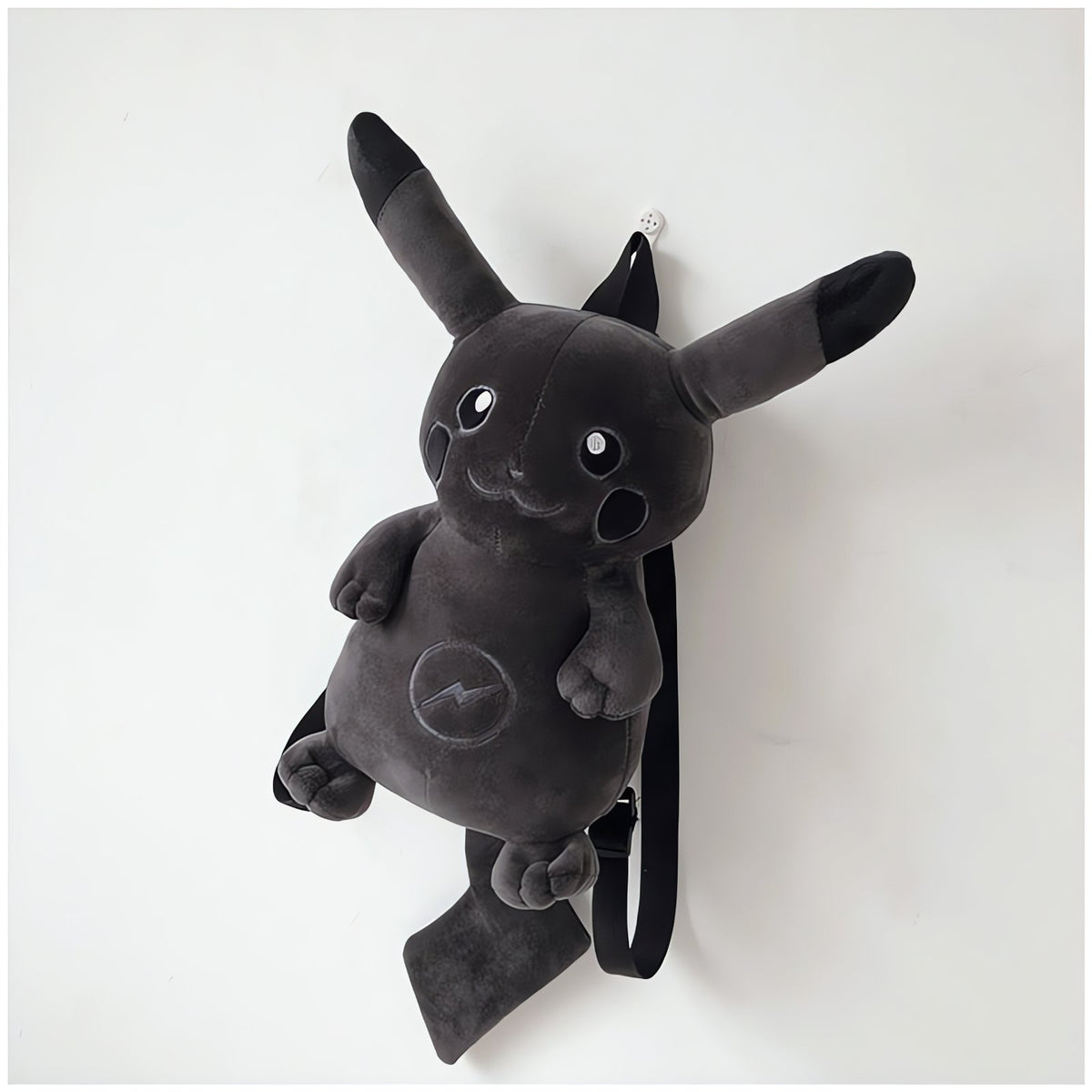 Dark Pikachu plush backpack, 42cm – photo 7
