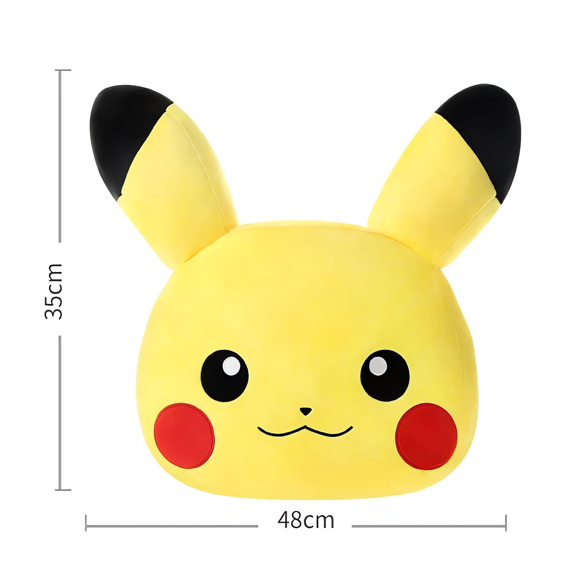 Pikachu plush cushion, 35x48cm – photo 4