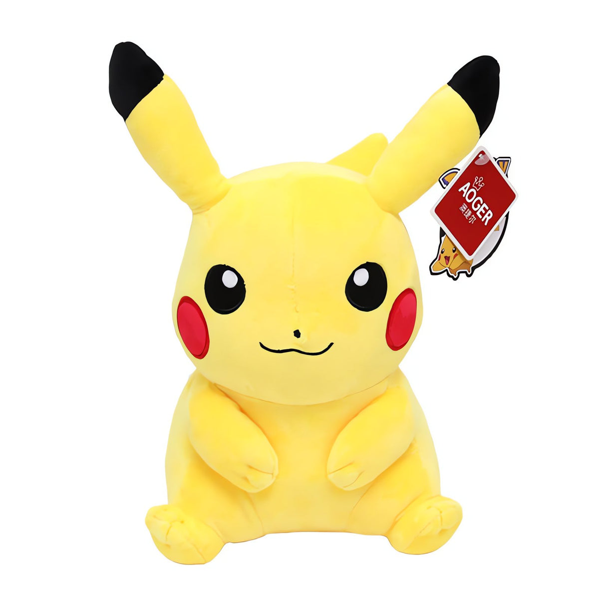 Pikachu plush toy with heart – Pikachu 25cm A