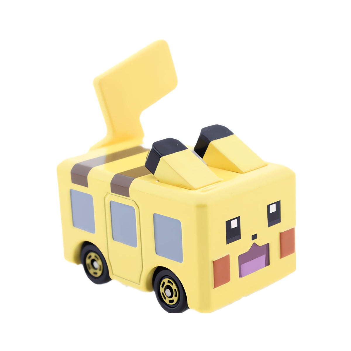 Cube-style Pikachu figure from Pokémon Quest – photo 5