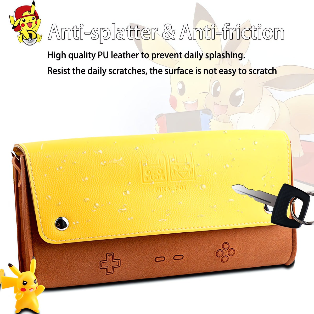 Pikachu design protective case for Nintendo Switch – photo 3