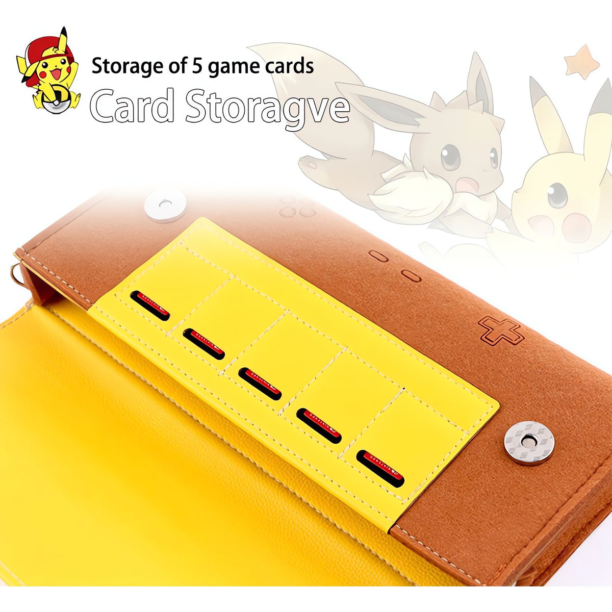 Pikachu design protective case for Nintendo Switch – photo 6