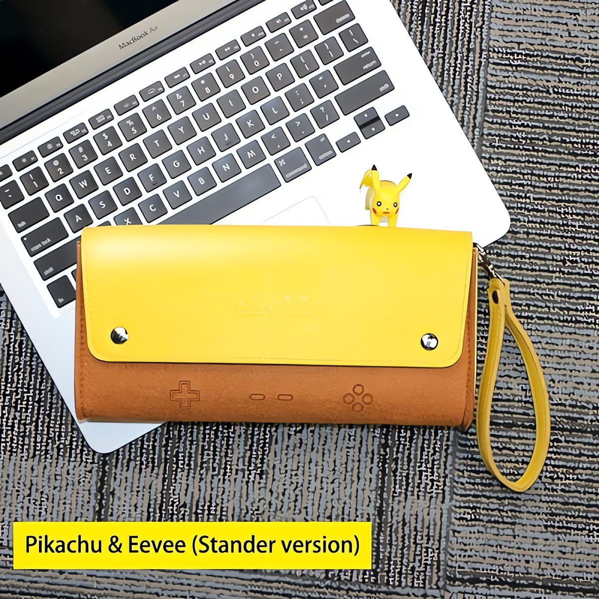 Pikachu design protective case for Nintendo Switch – Pikachu with Stand